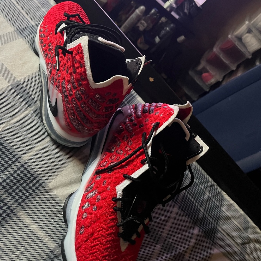 Brand new Lebron my son only tried them on was to small